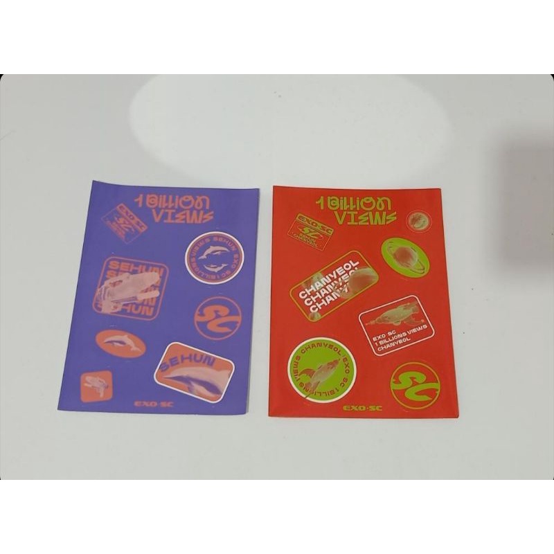 Sticker EXO SC 1 Billion Views