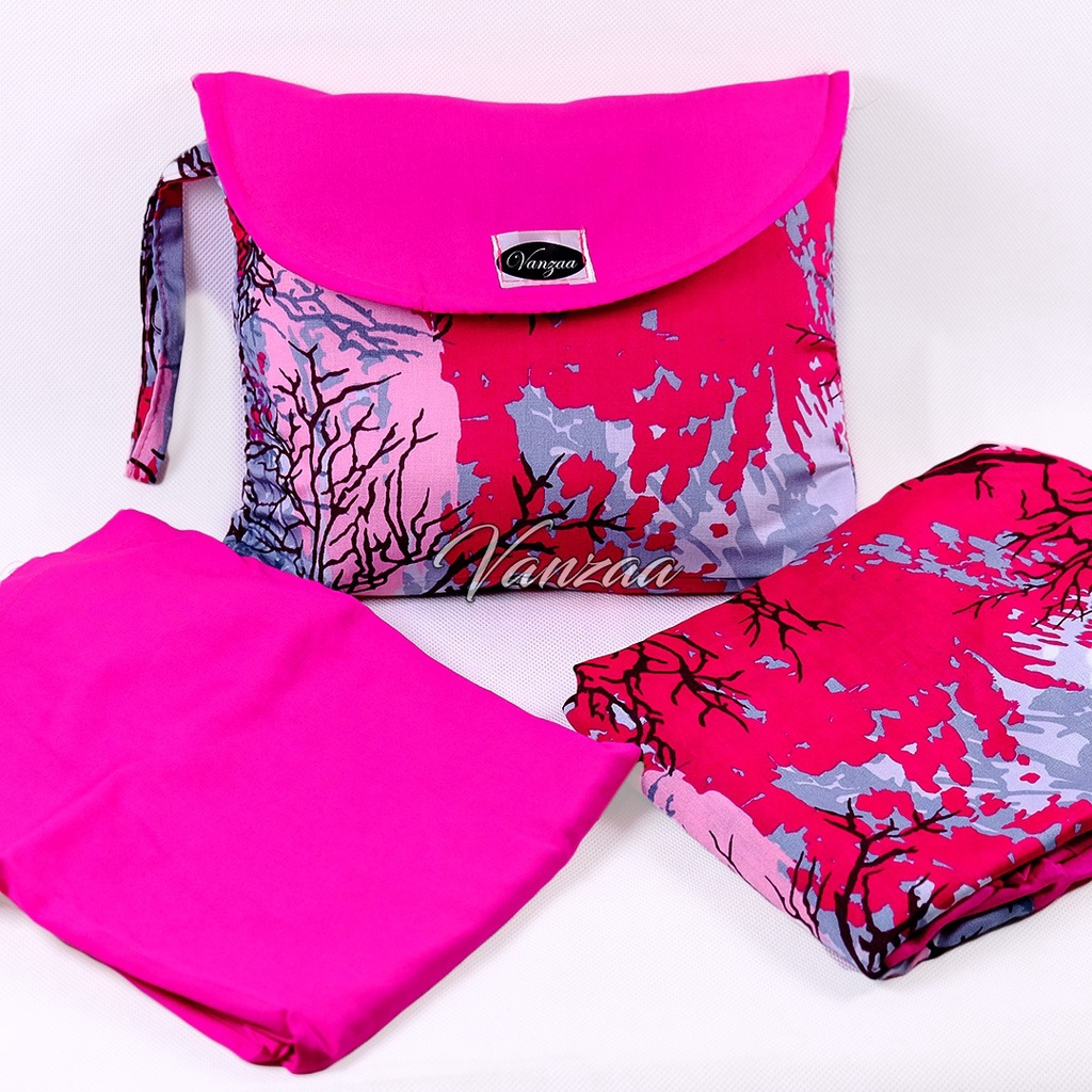 Mukena Bali Motif Ranting / Akar Adem Murah Size Jumbo Vanzaa 2022