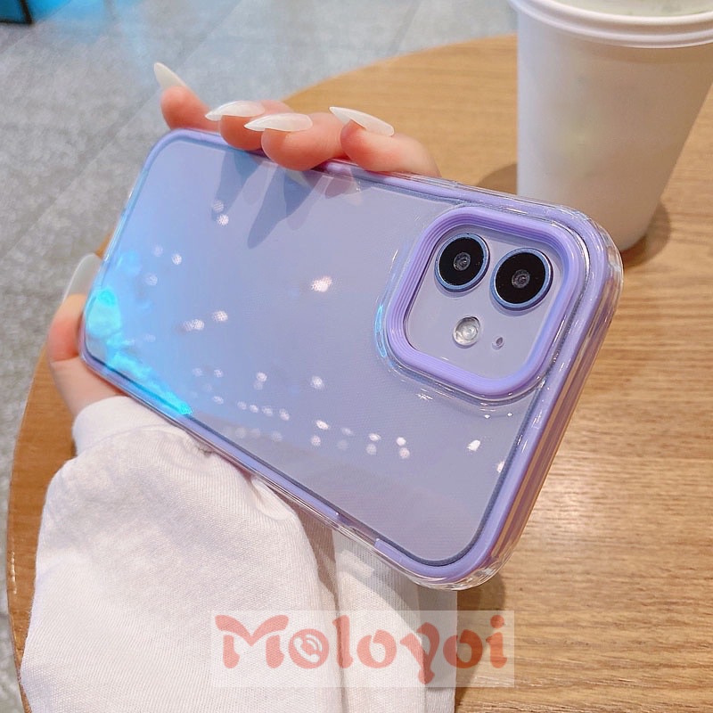 Soft Case TPU 3 in 1 Cover Samsung A50 A52s A03s A02s A32 A22 A12 A31 A03 A52 A72 A11 A20 A30 A20s A30s A50s A51 M22 M11 M22 M12