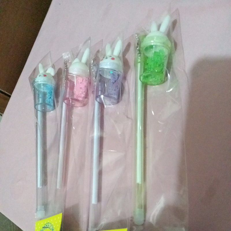 

PULPEN GEL GANTUNGAN BUNNY CUP