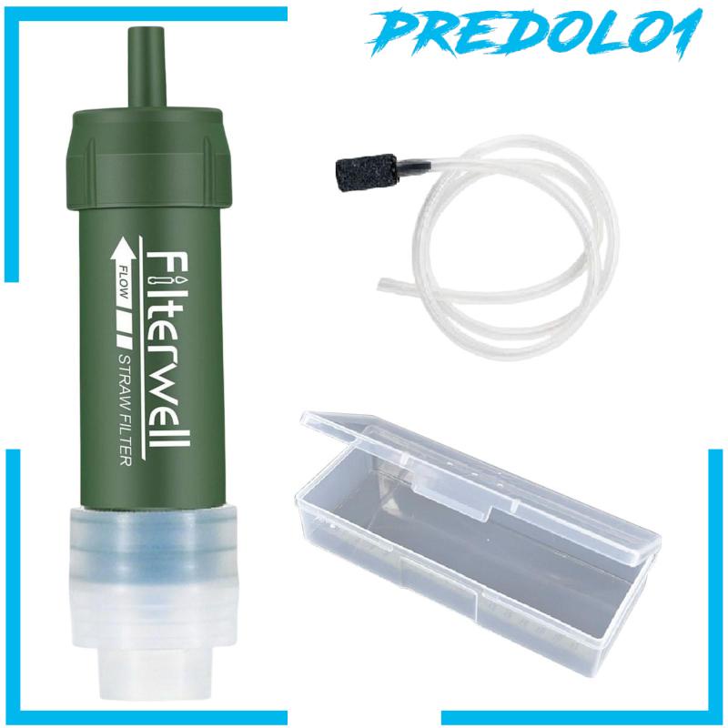 Water Filter Straw Camping Survival Purifier Drinking Travel Emergency Kits