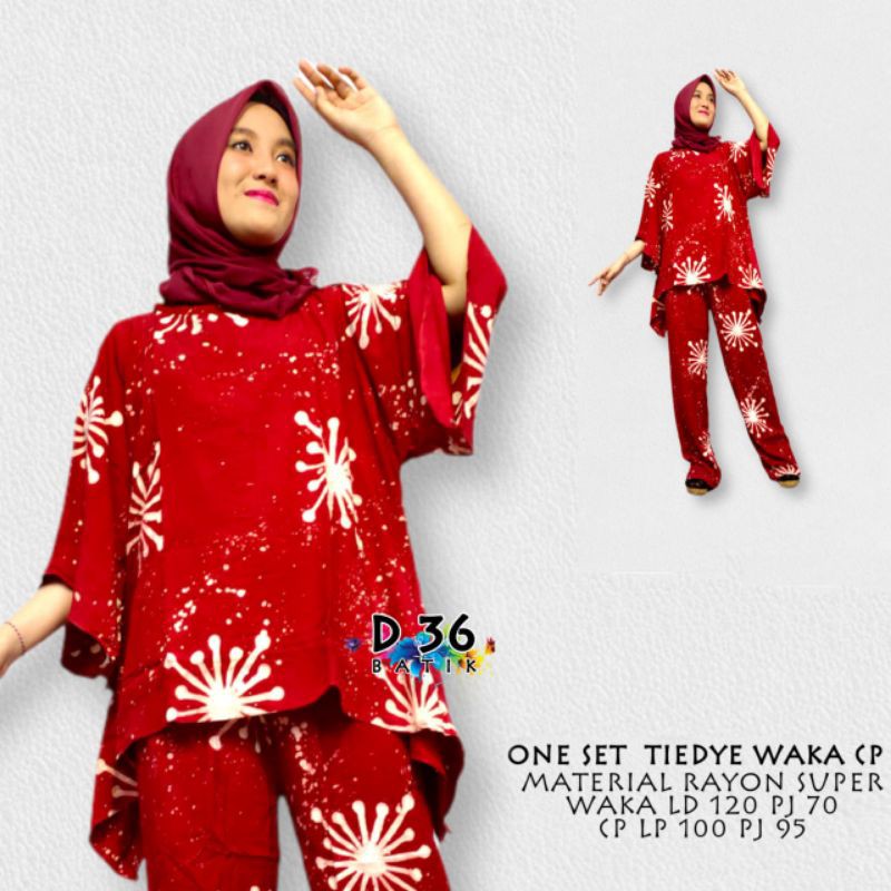 Goenzshop Set Tyedye Waka CP