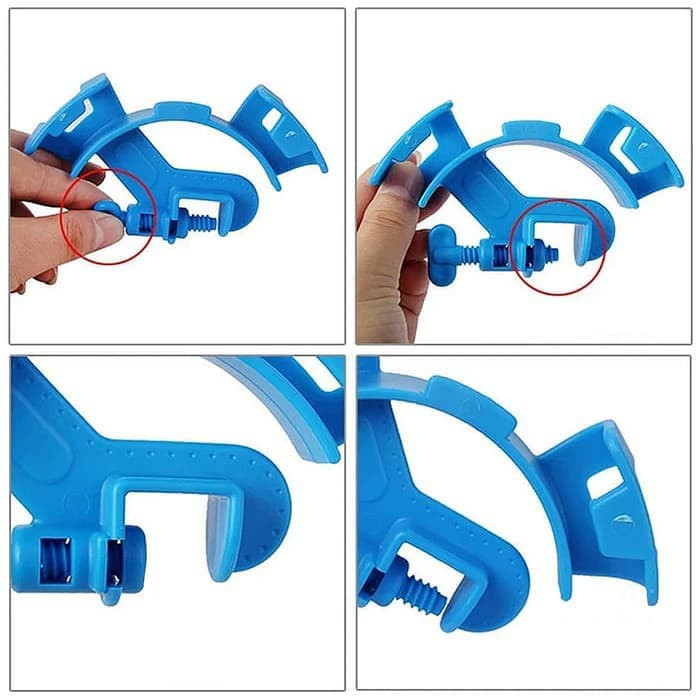 Hose Holder Penjepit Selang Aquarium Clamp Penyangga Akuarium