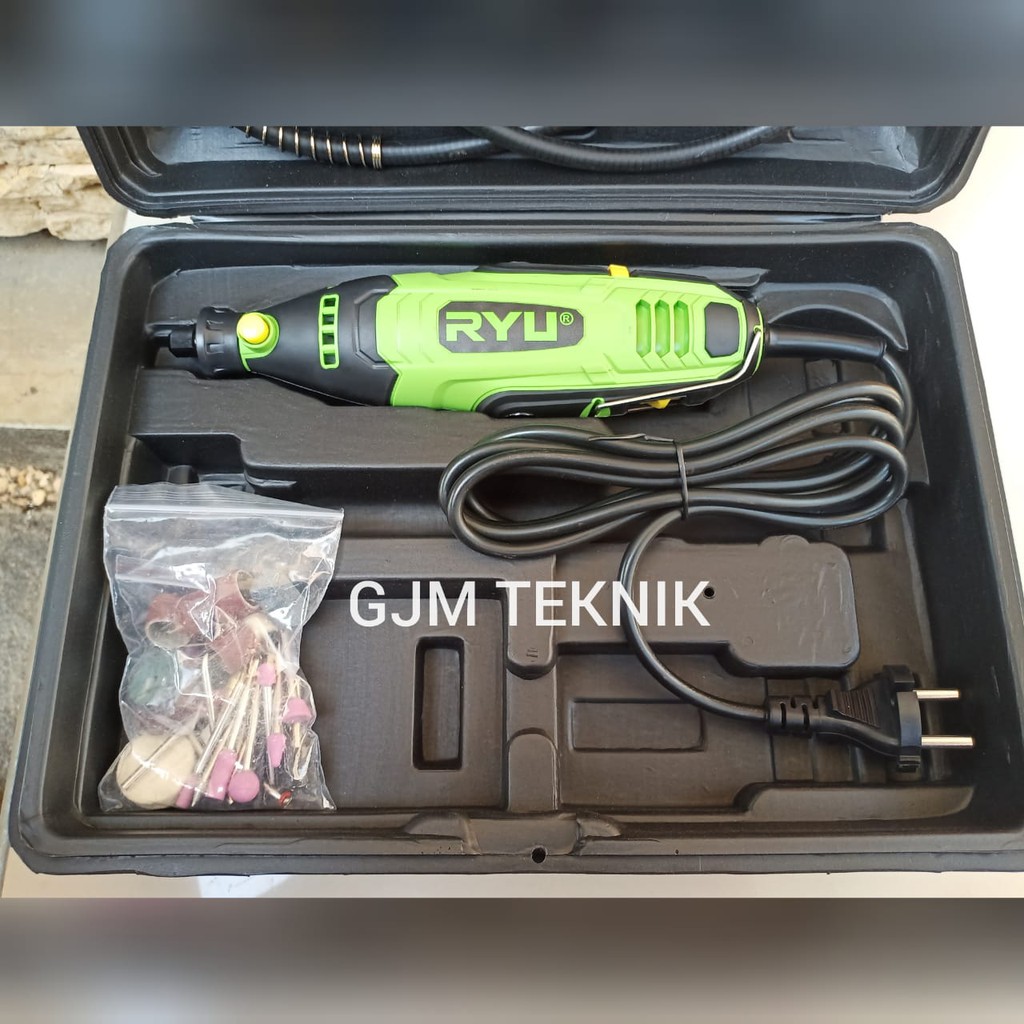 mini grinder set Ryu RDG 3.2 mini die grinder 3.2 mm murah Shopee