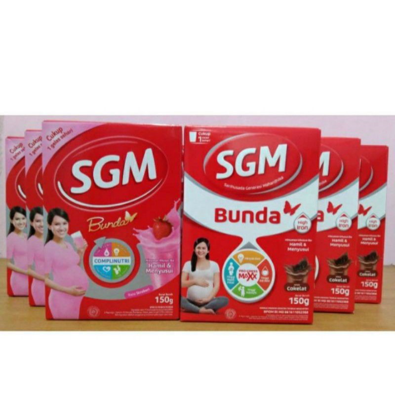 

SGM Bunda 150grm Rasa coklat dan Rasa Stroberi