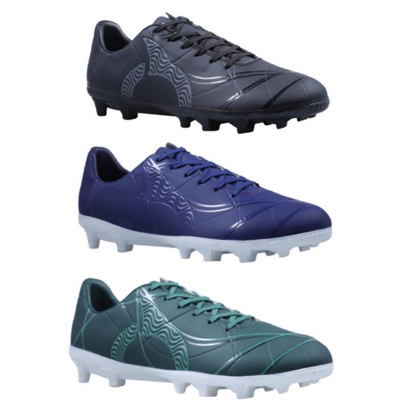 Sepatu Bola ORTUSEIGHT ZENITH FG Black Blue Green Original⁣