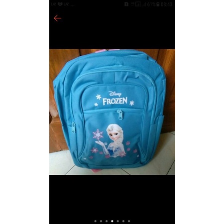 Tas Ransel Sekolah Anak Perempuan Tk Sd Motif Frozen