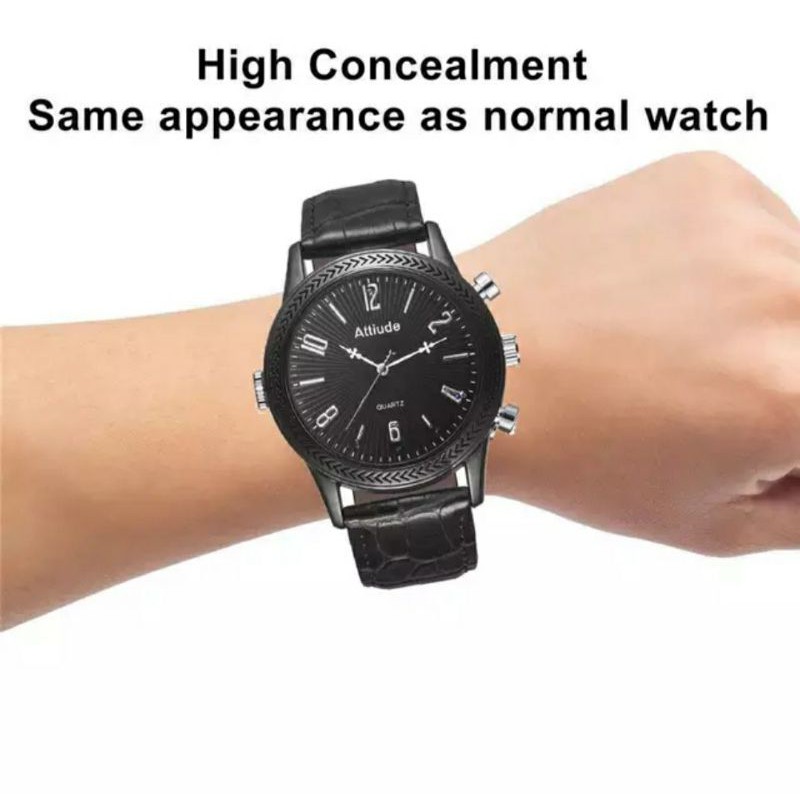 <Jakarta Stocked> 2021 Camera Hidden Spy Watch