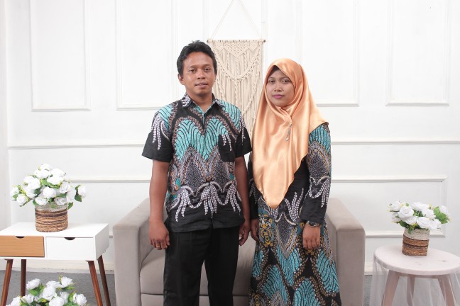 Batik Couple Keluarga Sania Ruffle Ori Ndoro Jowi Dnt Motif Madu Termurah Di Shopee