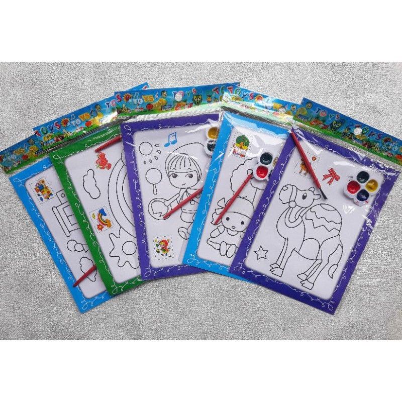 

mewarnai cat air lukis isi 20 pcs