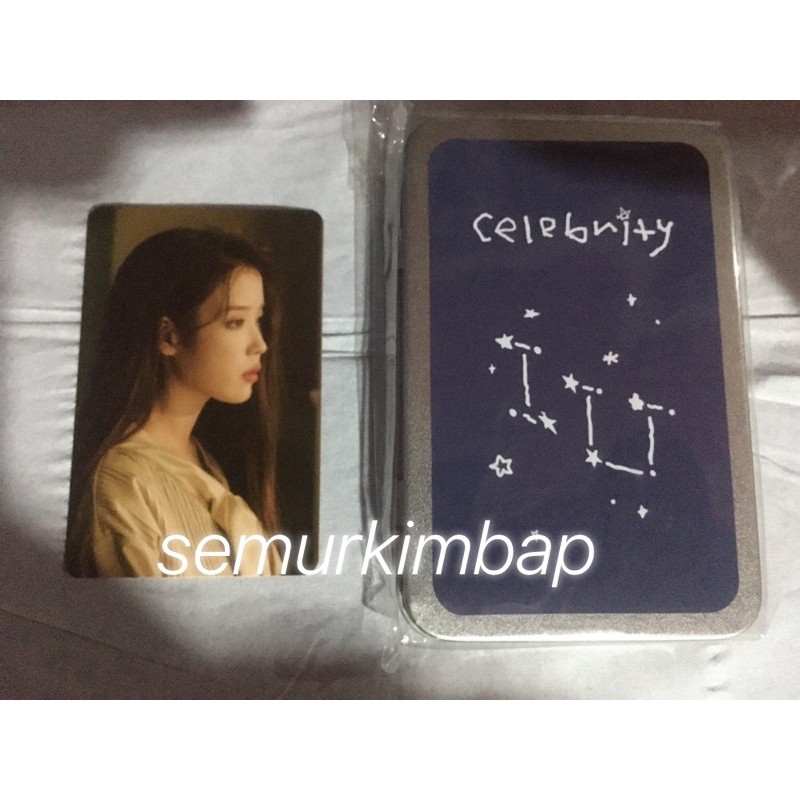 Photocard & tincase IU Celebrity