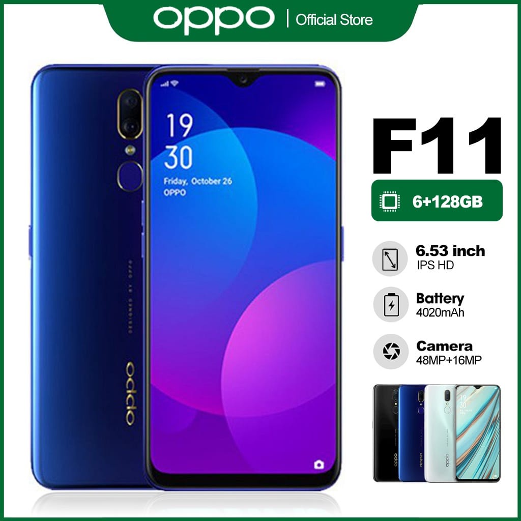 HP OPPO TERMURAH OPPO F11 RAM 6GB / ROM 128GB GARANSI 1 TAHUN