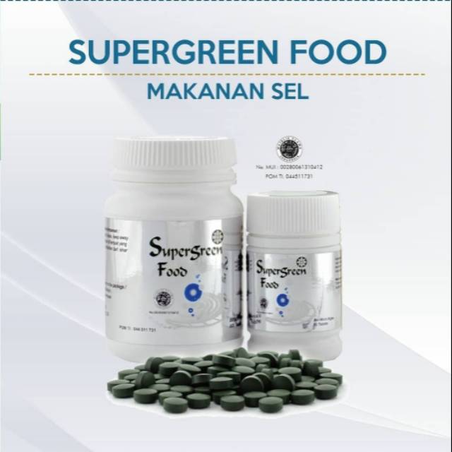 SGF Supergreen Food obat asam lambung / maag / gerd Herbal Original BPOM isi 600 tablet