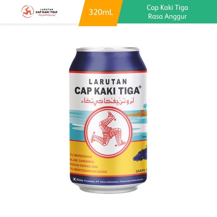 

COD Cap Kaki Tiga Rasa Anggur Kaleng 320ml