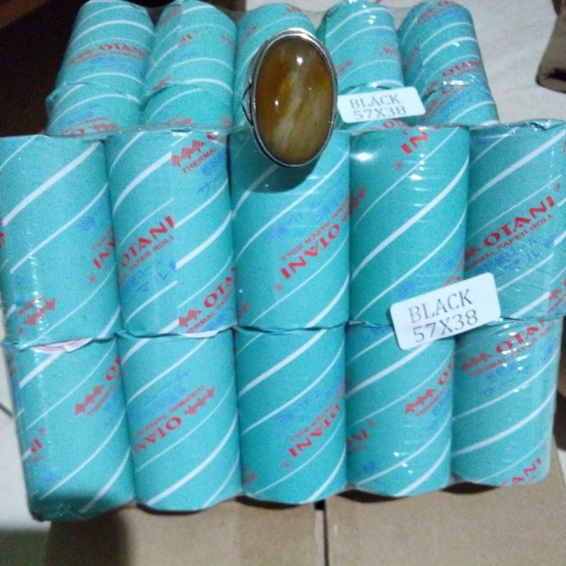 

Kertas Struk Thermal Otani 57 x 38 Black perpack isi 10 Roll