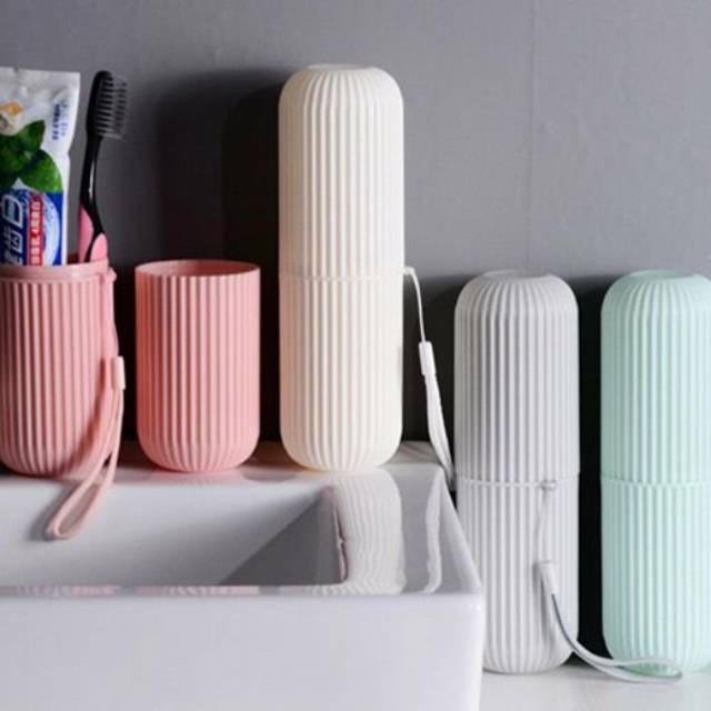 Rosybabyshop Tabung tempat sikat gigi portable minimalis TEMPAT SIKAT GIGI TRAVEL KOTAK SIKAT GIGI PASTA ODOL TOOTHBRUSH CASE PENYIMPANAN SIKAT GIGI PORTABLE