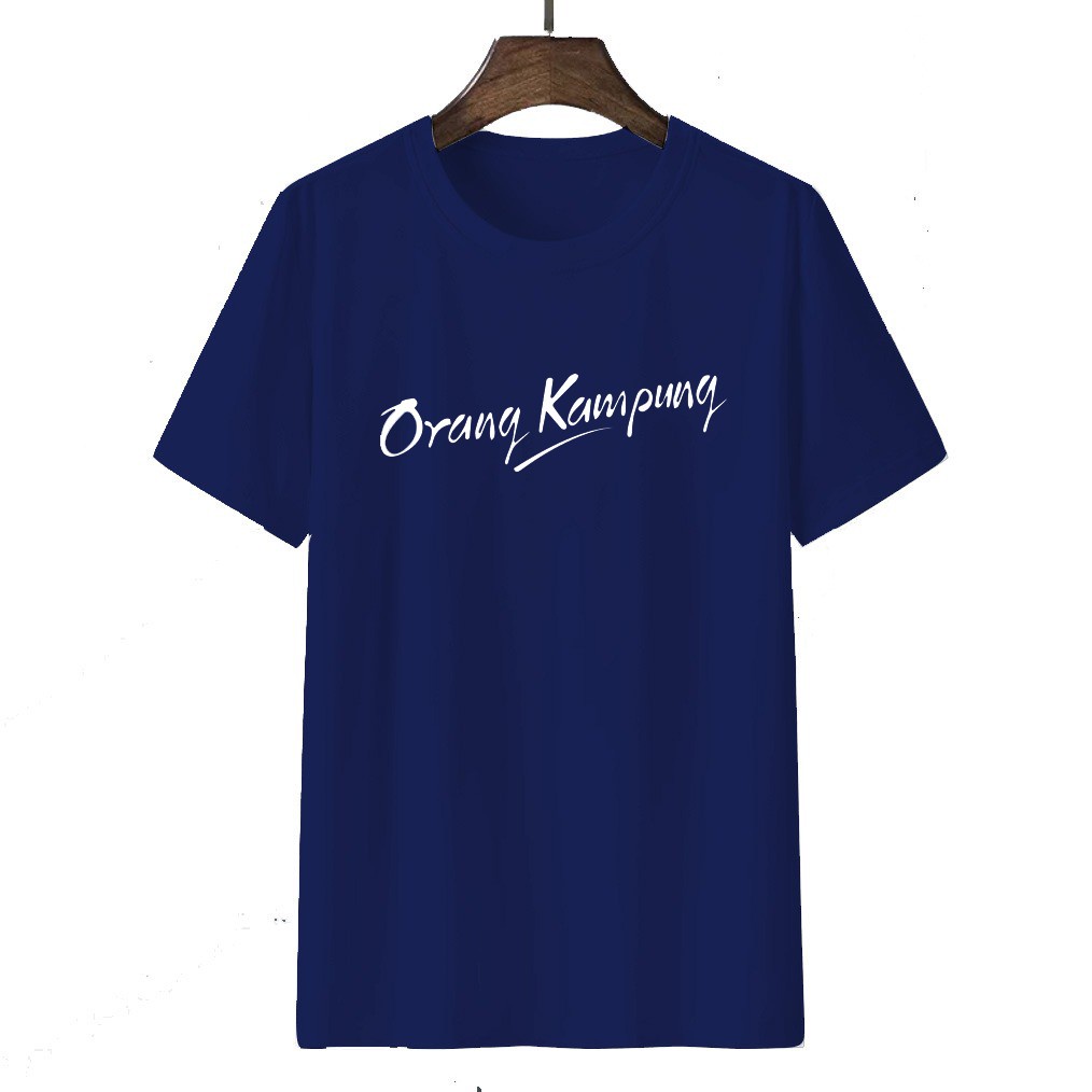 Tshirt Baju Kaos Distro Orang Kampung / Kaos Distro Pria Wanita