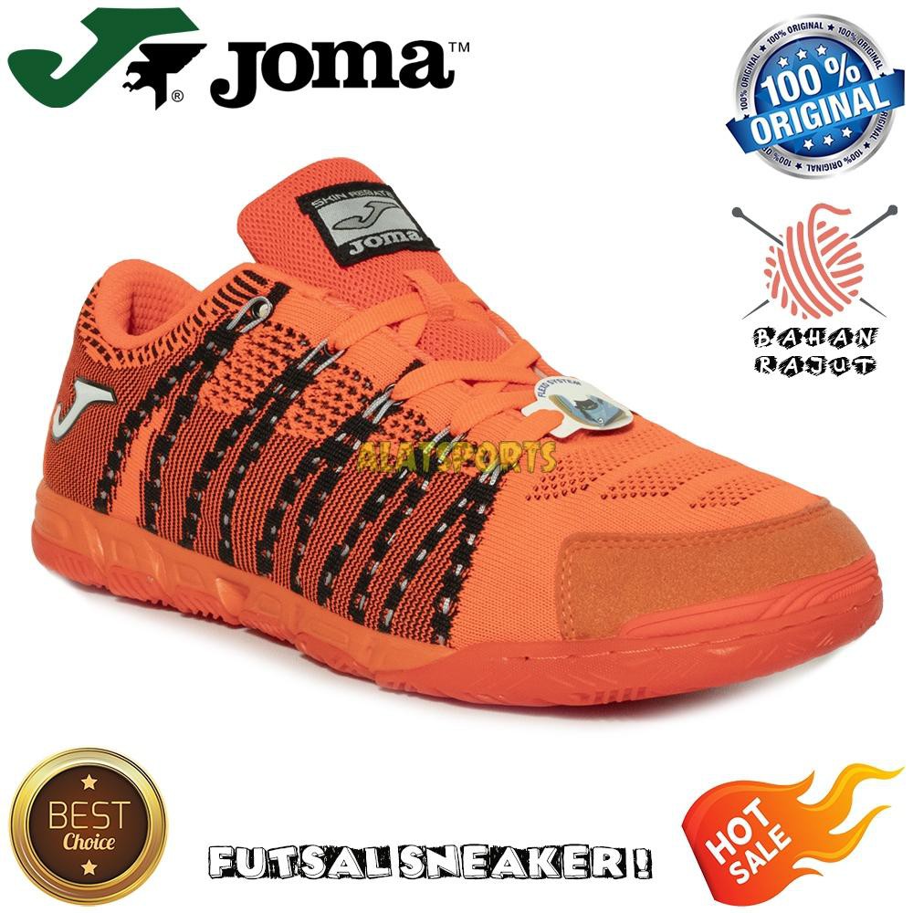 Joma Skin Regate 606 SKINW.606.IN - Orange Sepatu Futsal Original