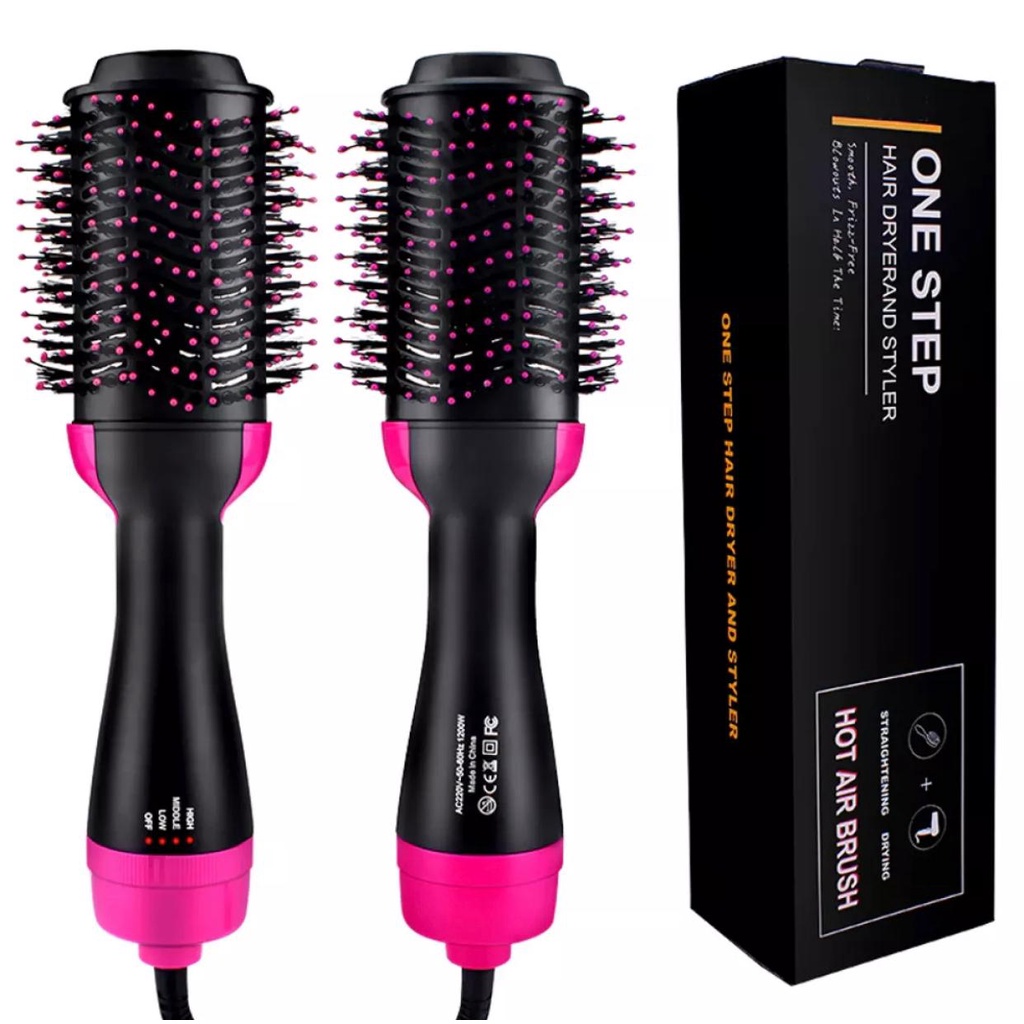 ONE STEP HAIR DRYER AND STYLER HOT AIR BRUSH Pengeriting SISIR PENGERING RAMBUT 3IN1