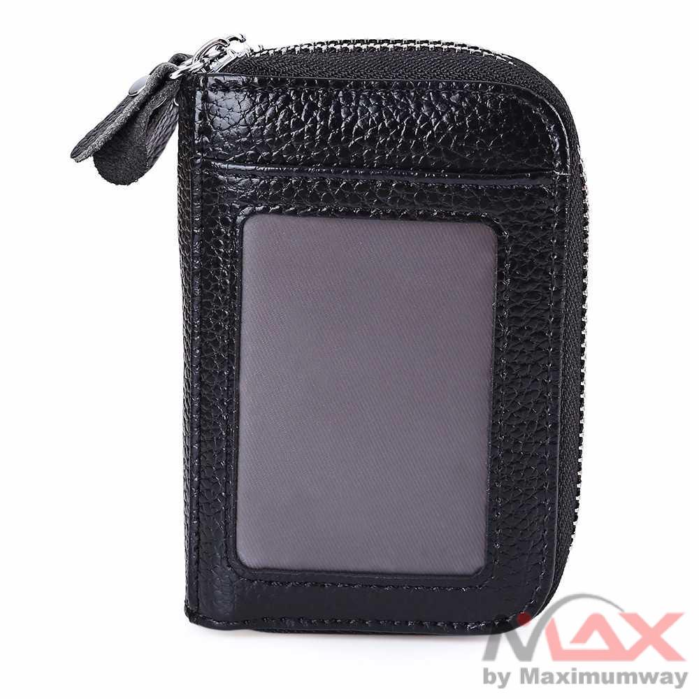 Rhodey Dompet Kartu Anti Maling Magnetik RFID - 305 Warna Hitam