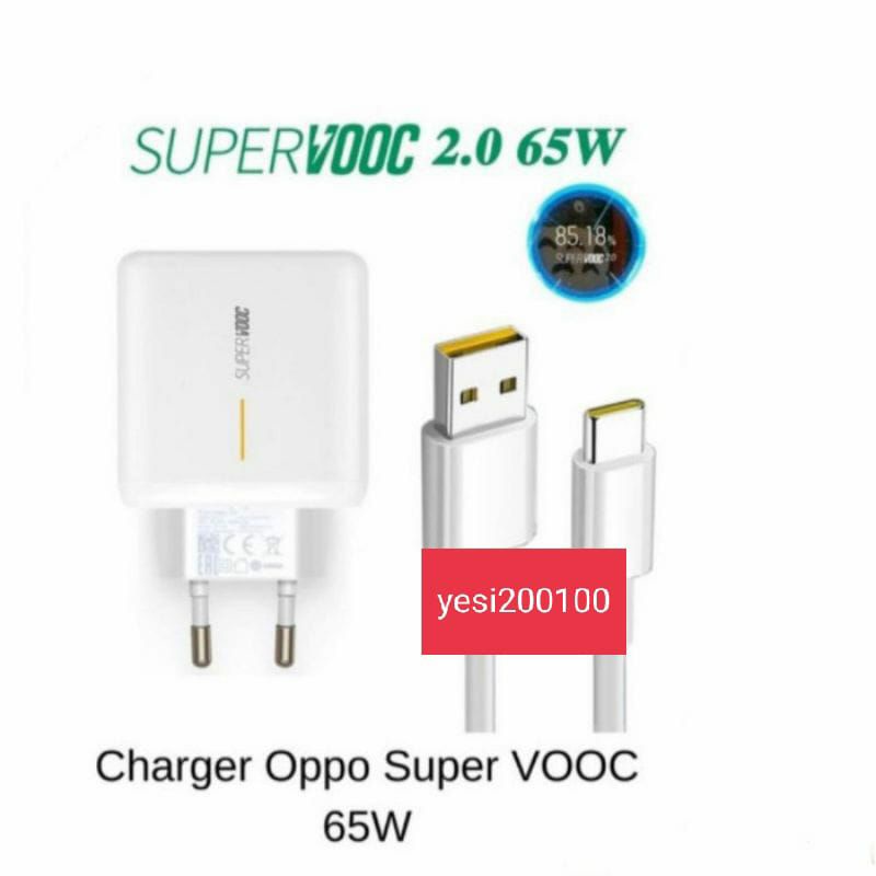 BATAM SHOPPING MALL (ANR) TYPE C ANDROID SUPER VOOC / CAS HP OPPO SUPER VOOC 65 WATT / CHARGER OPPO 