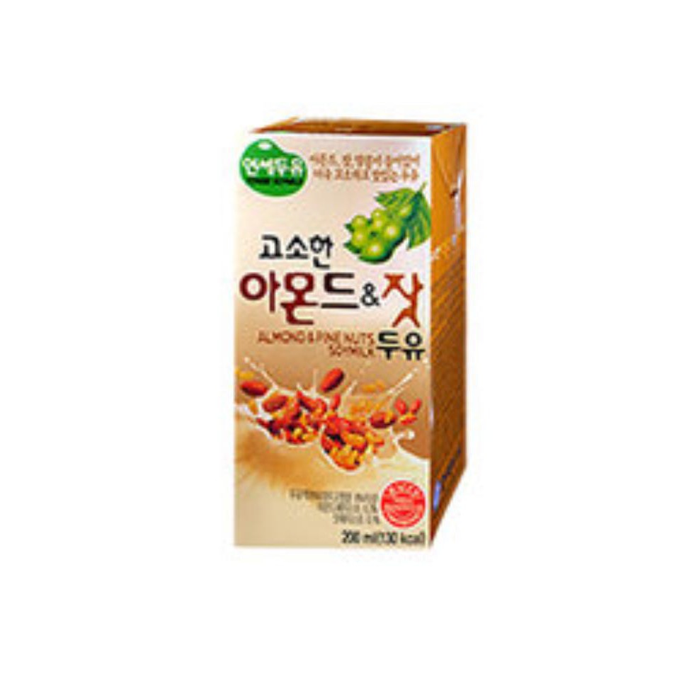 

Free Ongkir Korean Yonsei Almond & Pine Nuts Soy Milk Soymilk Susu Kedelai Korea
