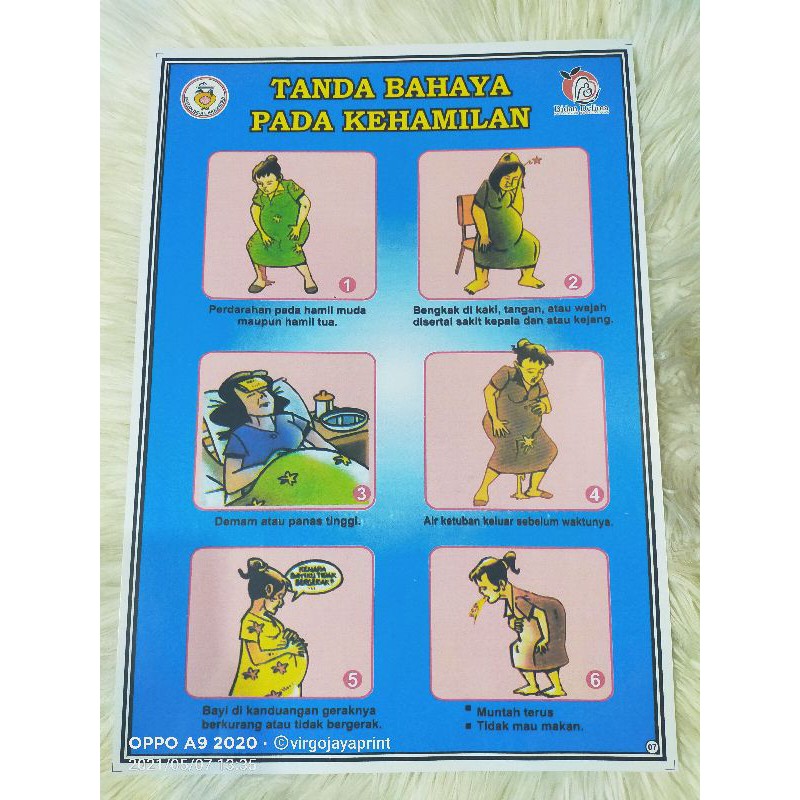 

(07) POSTER TANDA BAHAYA PADA KEHAMILAN