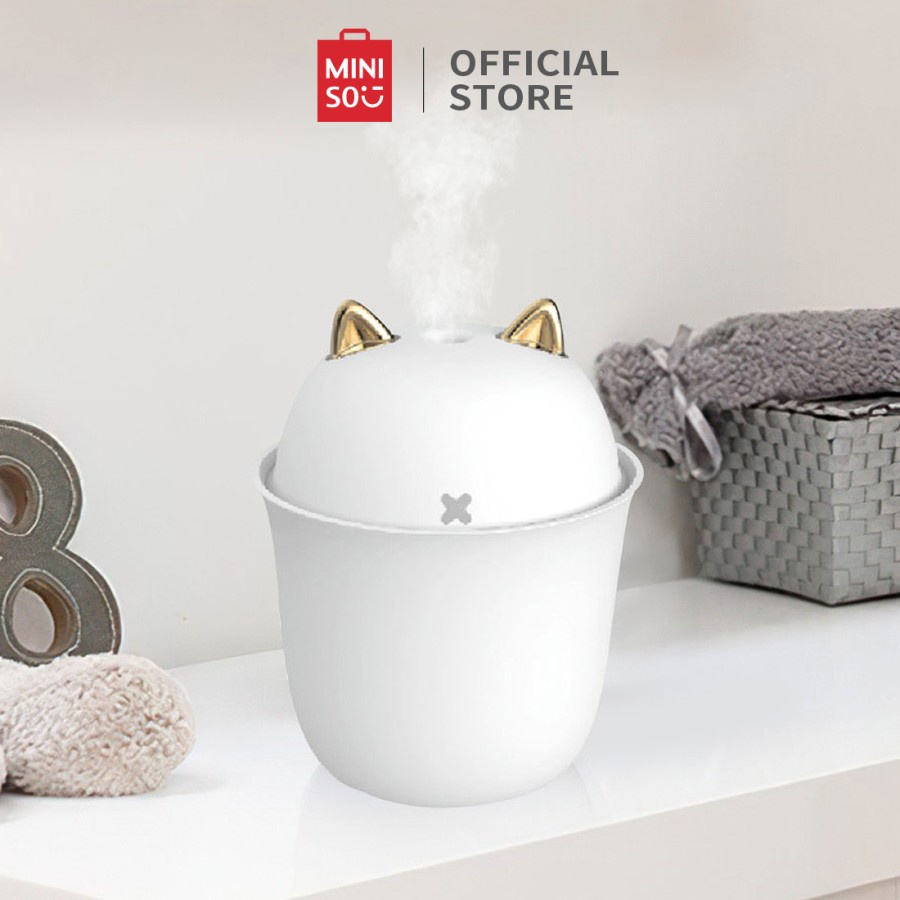 MINISO Bentuk Anak Kucing Elk Pelembab Udara Rumah Tangga Humidifier