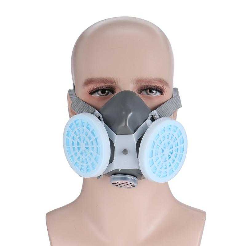 Cartridge Filter untuk Masker Gas Respirator Kandungan Karbon Penyaring Udara Segar Daya Tahan Lama Berkualitas