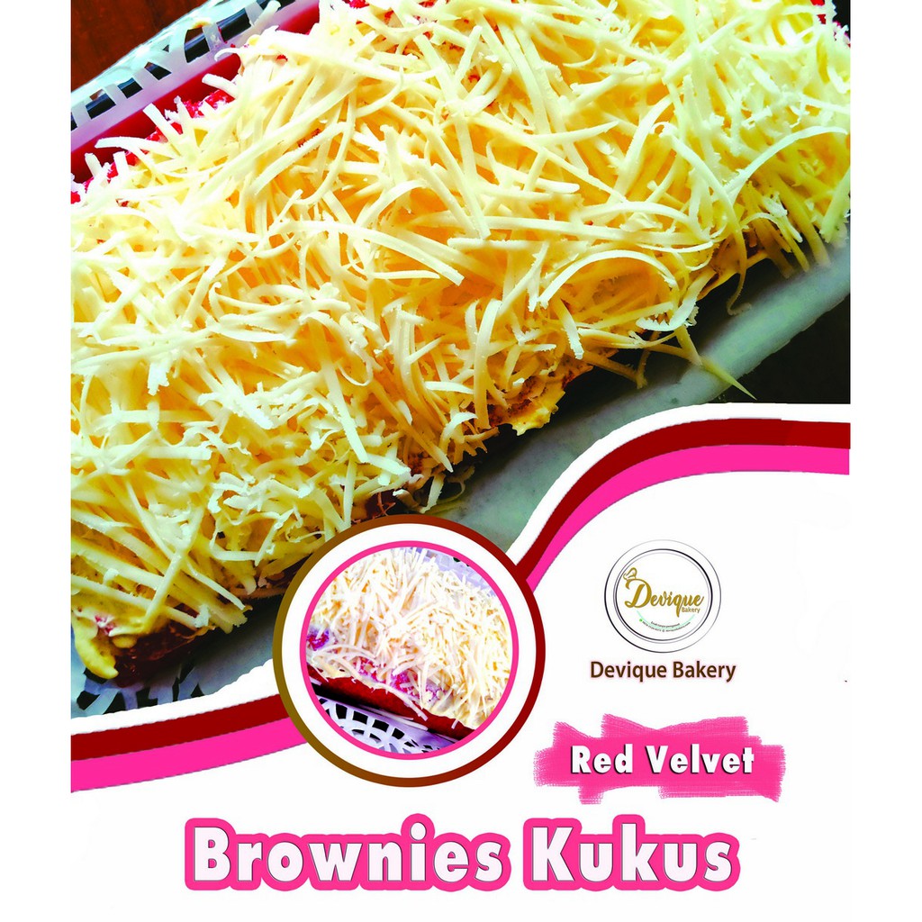 

Makanan Ringan Snack Cemilan Kue kering Brownies kukus Murah dan Kekinian Devique Bakery