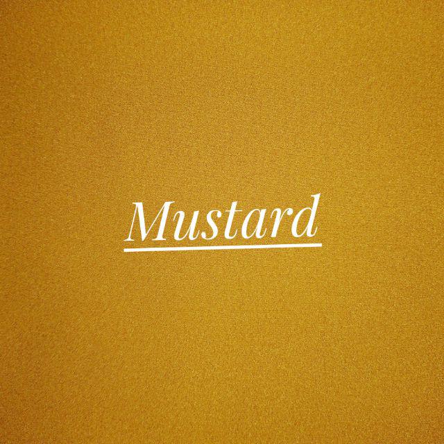 Uk 180x75 Pashmina Tali warna part 1-Mustard/kunyit