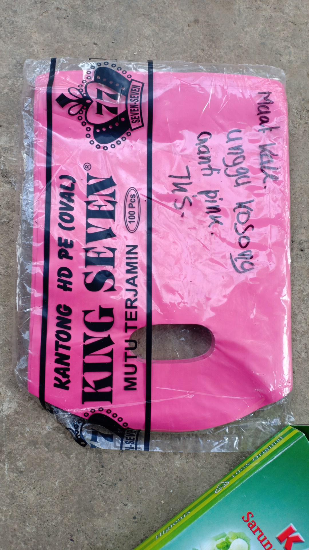 Plastik Hd Pond Oval Polos Ukuran 15x22 Isi 100 Lembar