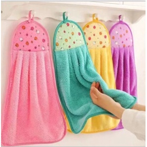 KAIN LAP TANGAN HANDUK GANTUNG WARNA POLOS  HAND TOWEL DAPUR WASTAFEL