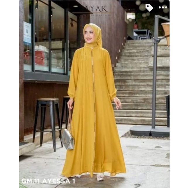Gamis Cantik Sayak Gamis AYESSA 1