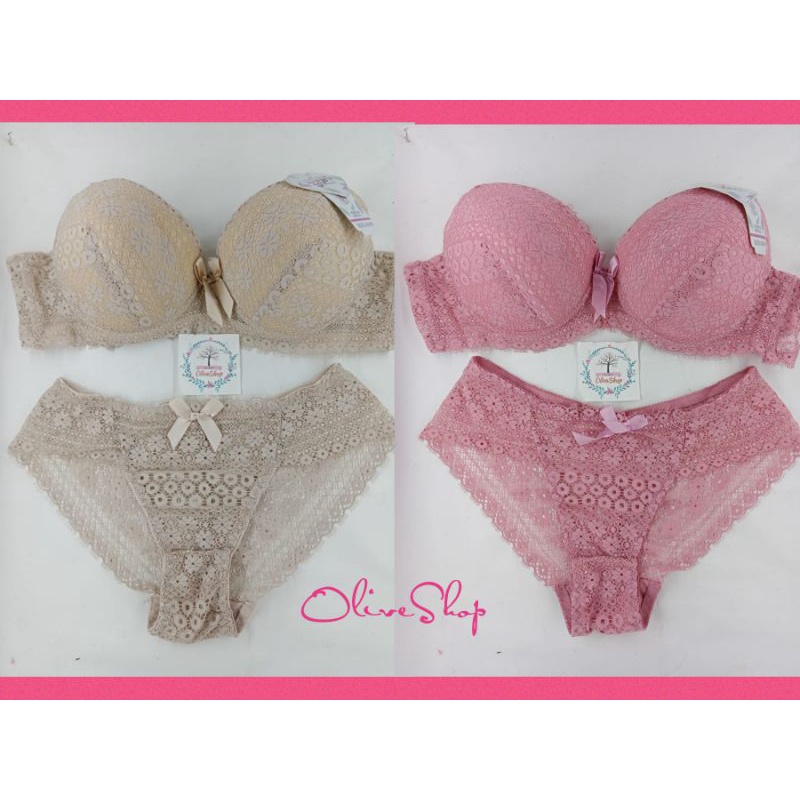 OliveShop ❤️ Set CD Bra Yasimei Mewah Elegan Murah Kode 6662 6667