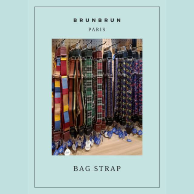 Brunbrun bag strap