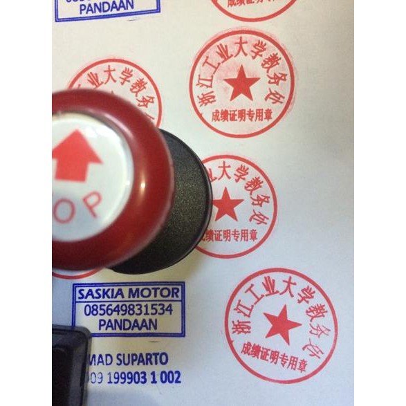 

Barang Pilihan.. STEMPEL WARNA / Stampel Flash 1-3 warna