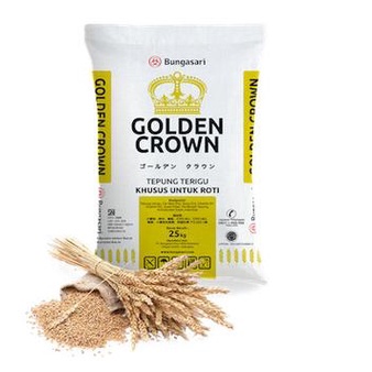 

GOLDEN CROWN Tepung Terigu Khusus untuk Roti 25 KG