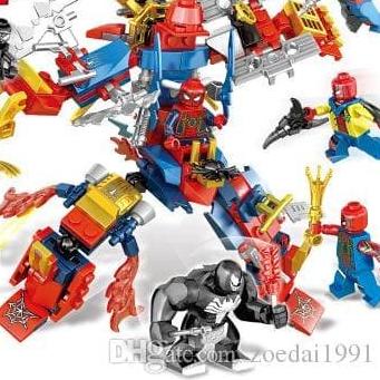 ➲ Lego Minifigure Venom MINIFIGUREs carnage dr octopus Spider-Man xinh ➨