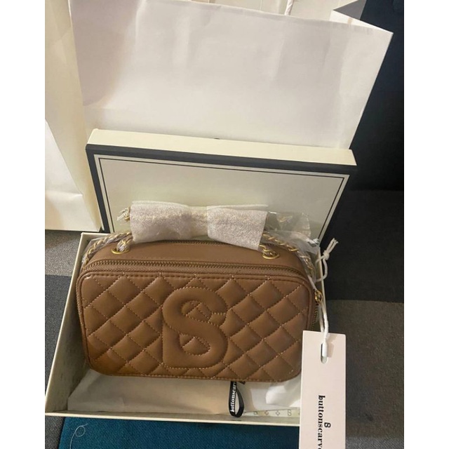 buttonscarves YURA BAG mocca New