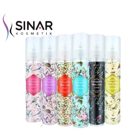 ✦SINAR✦ Evangeline Eau de Cologne (EDC) Bloom Series Parfume Natural Spray 100ml