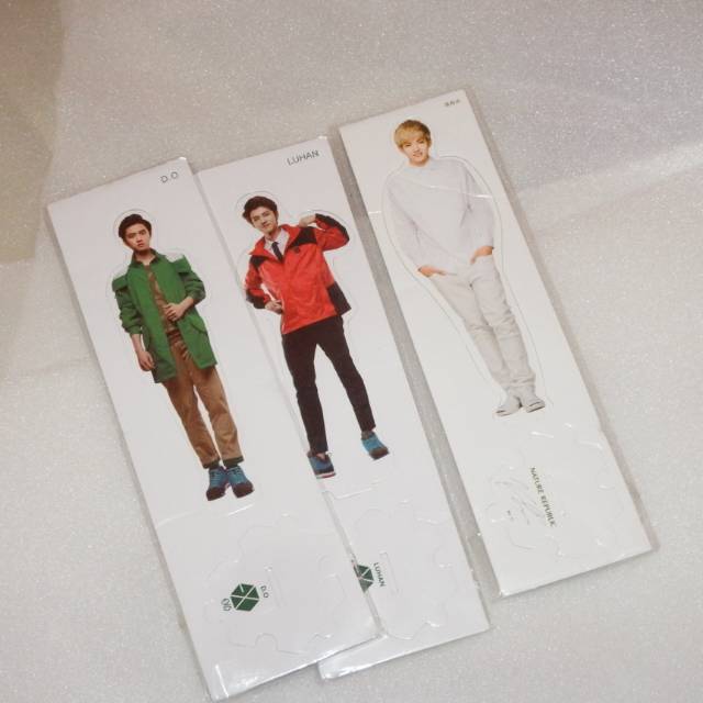 OFFICIAL EXO STANDEE - NATURE REPUBLIC SET (KRIS/D.O/LUHAN)