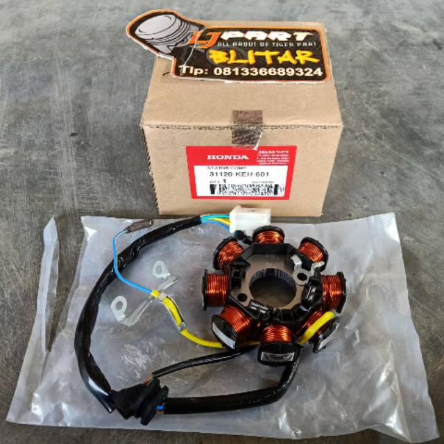 Stator comp. Spul honda megapro primus original ahm