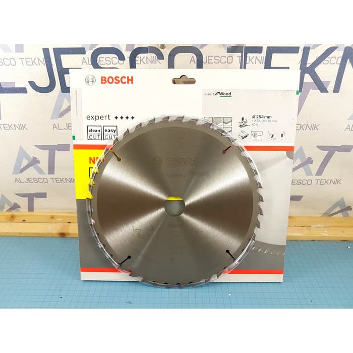 BOSCH MATA GERGAJI KAYU 10 INCH 40T CIRCULAR SAW BLADE