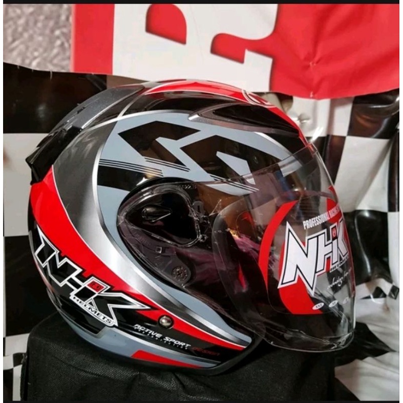 Helm NHK R6 Motif URIKEN Black Red