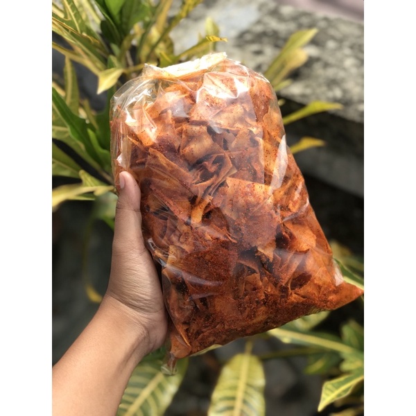 

KRIPSET [1/4 gram] Kripik Setan pedas gurih