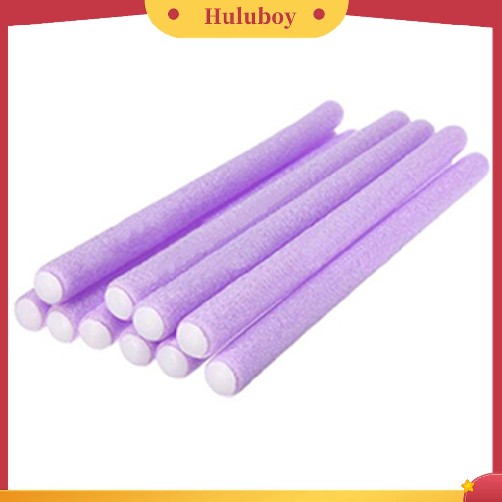 Huluboy Huluboy♡ 10pcs Rol Pengeriting Rambut DIY Bahan Busa Lembut