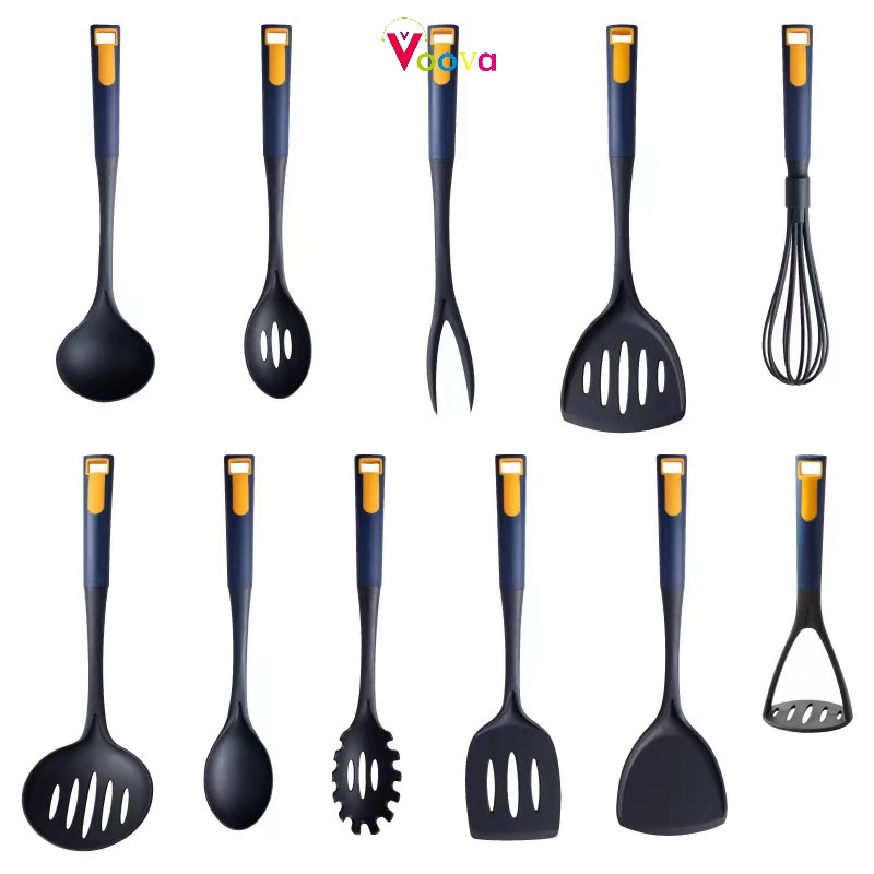 VOOVA  Food Grade Silicone Dapur Non-Stick Pan Peralatan Memasak Rumah Tangga Tahan Suhu Tinggi PEFE/PFOA/BPA Gratis-5