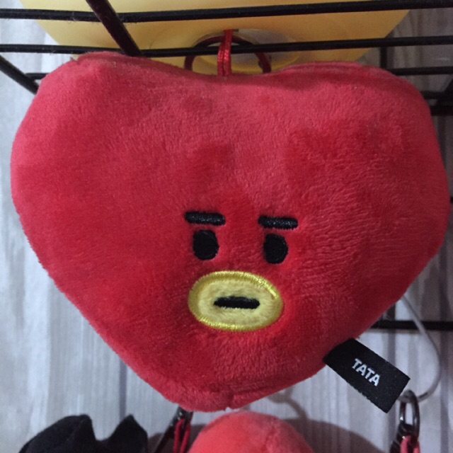 BT21 TATA PLUSH MIRROR OFFICIAL