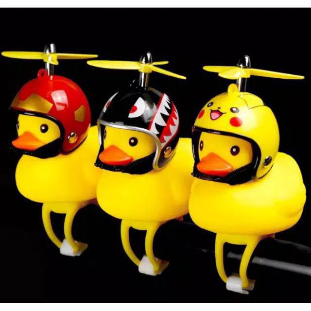 MAINAN LED TIK TOK BEBEK HELM baling terbang kuning lucu MAINAN LED TIK TOK BEBEK HELM baling terbang kuning lucu
